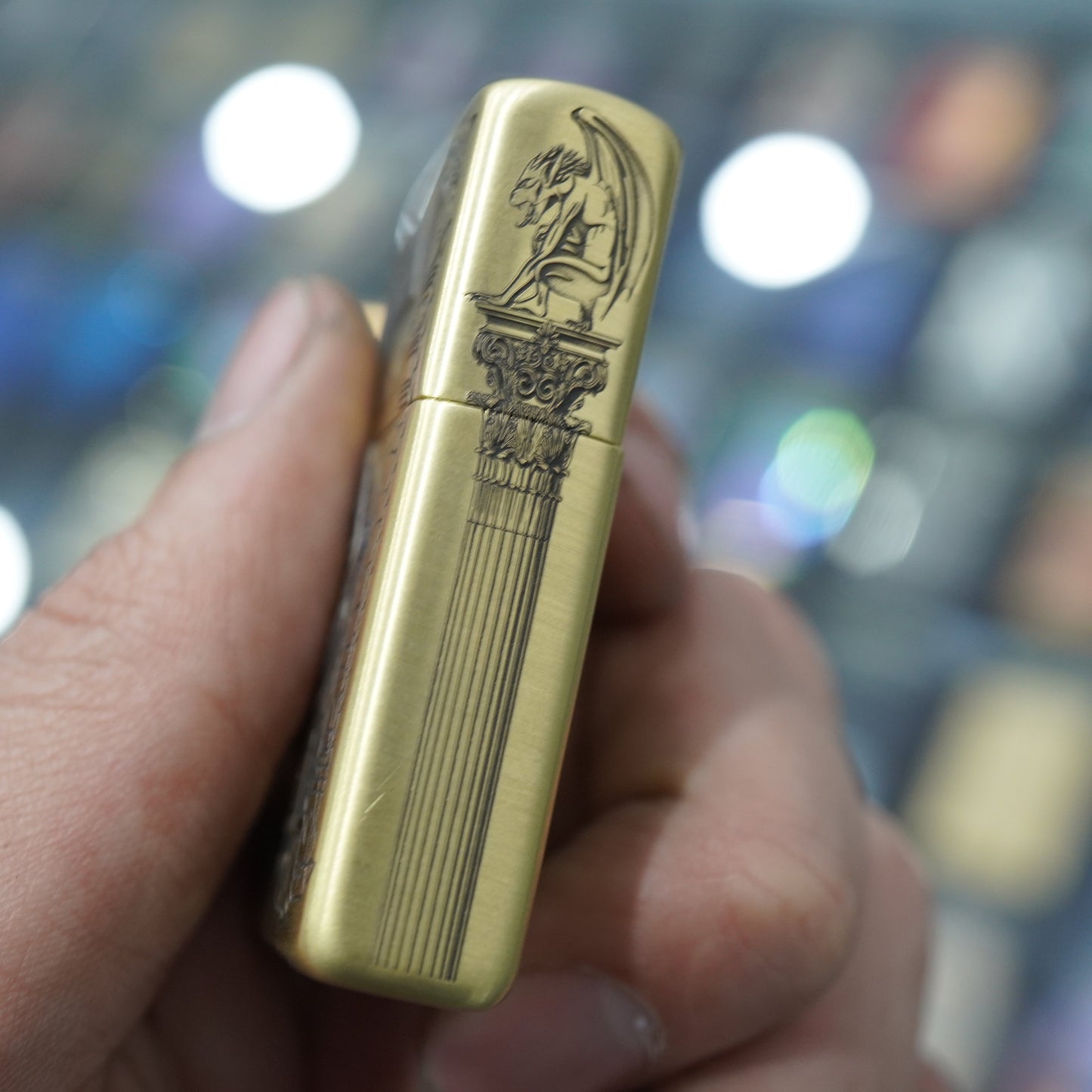 Zippo Heavy-duty Vintage Bronze 'Masonic All-Seeing Eye' - CC11