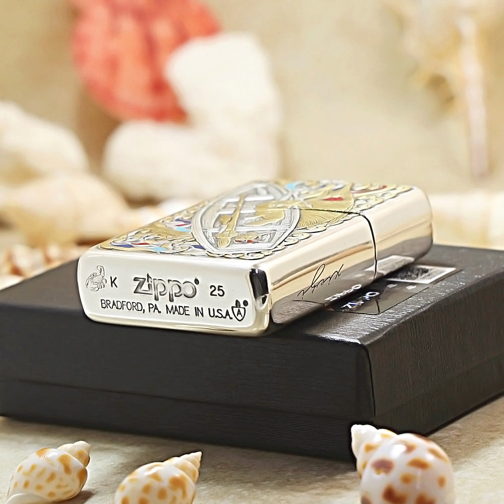 Zippo Old Fisherman & Scorpion 162-DS225