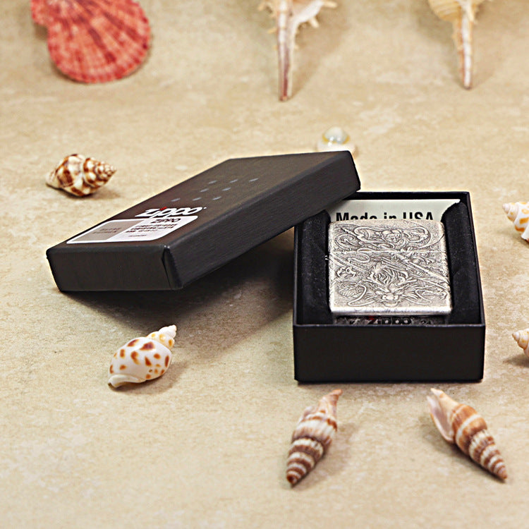 Zippo Vintage Argent Nezha - 205-DS98