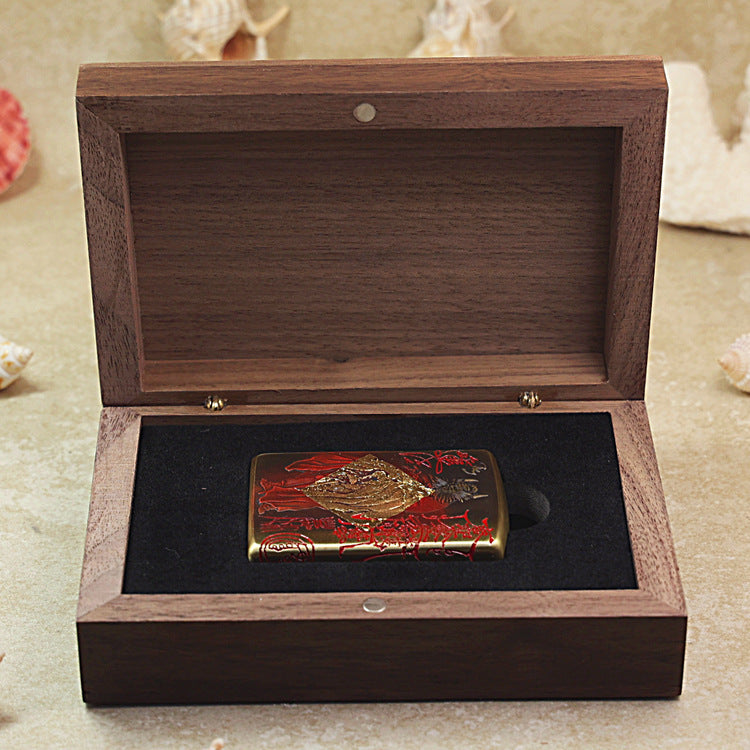 Zippo Heavy-duty Vintage Bronze Zhong Kui Exorcist - CC85