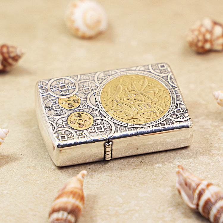 Zippo 'Eight Treasures' Intricate Carve - DS104