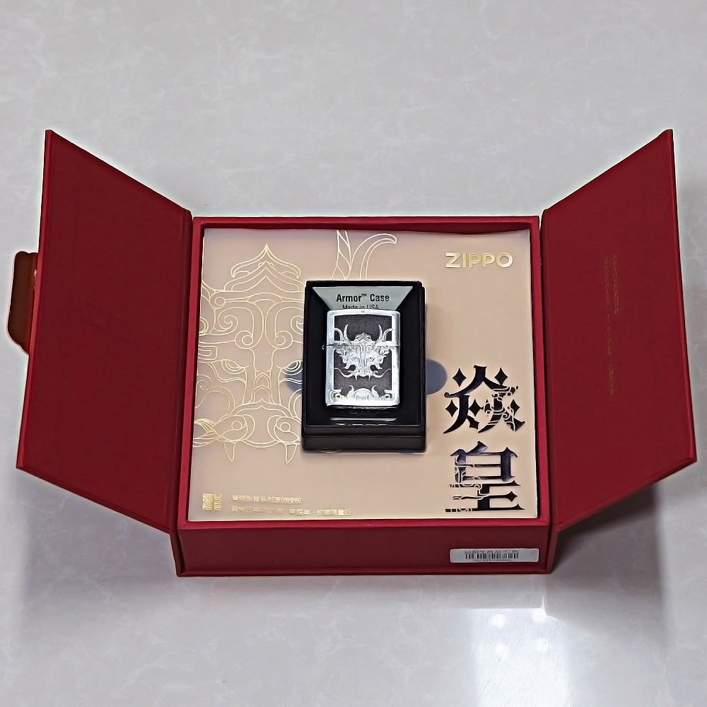 Zippo Flame Emperor Zodiac Serpent (Black Edition) - 168-DS69