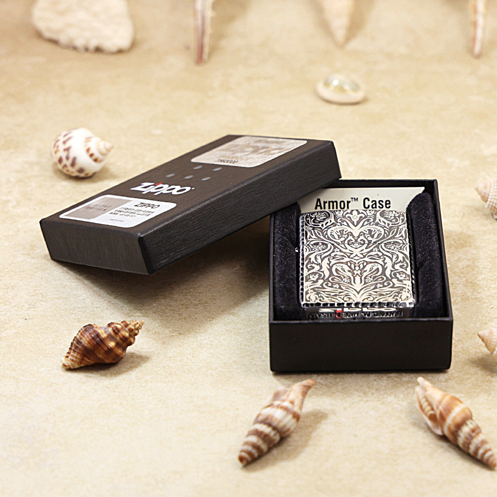 Zippo 'Flower of Hope' Intricate Carve - JP52