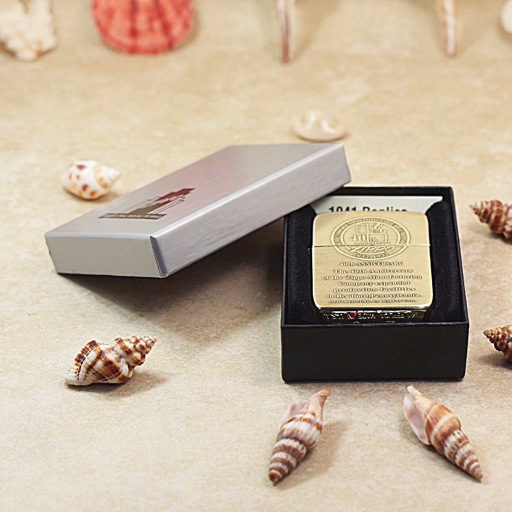 Zippo Premium Shine Bronze 40th Anniversary - CC93