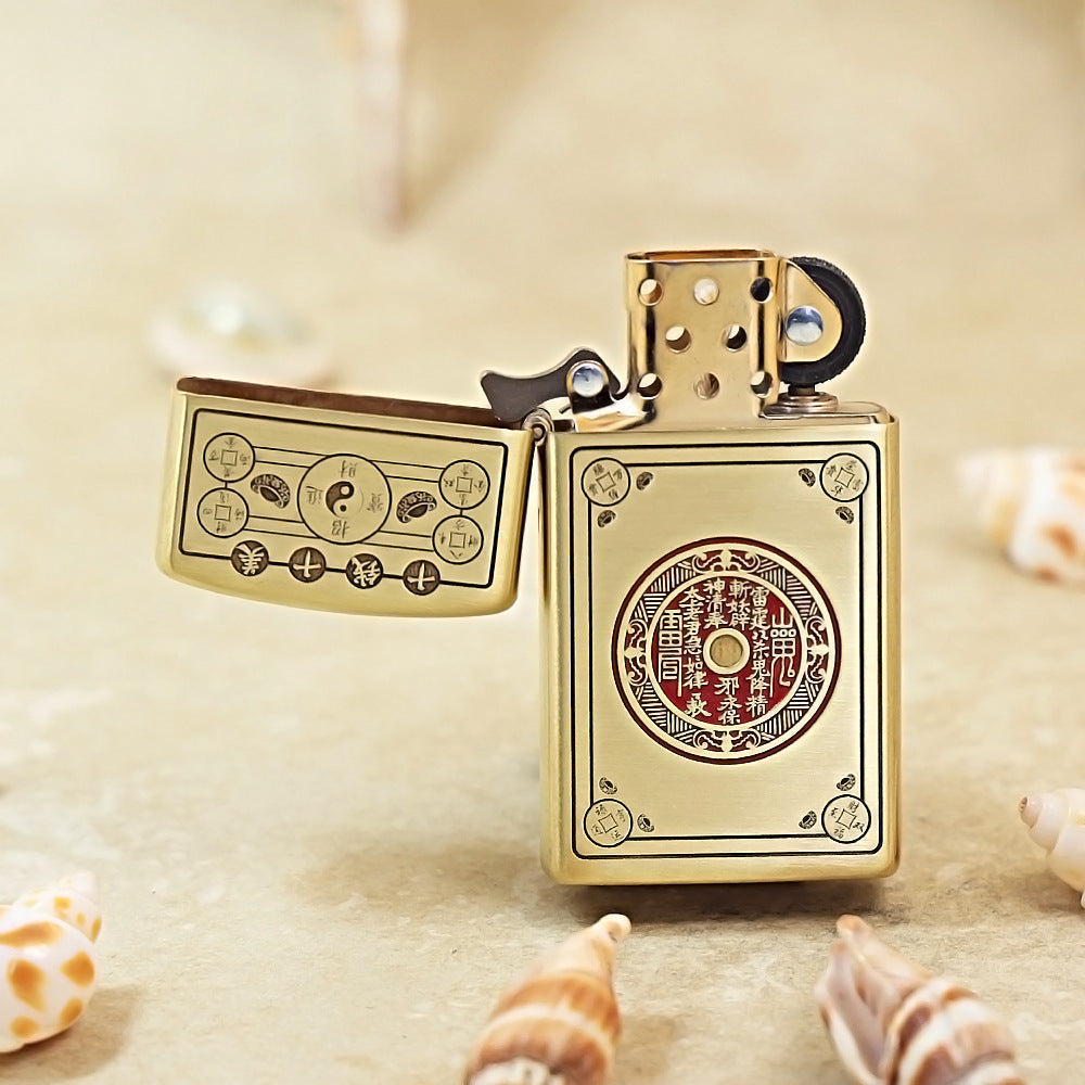Zippo Premium Shine Bronze Ten-Cash Talisman - CC57