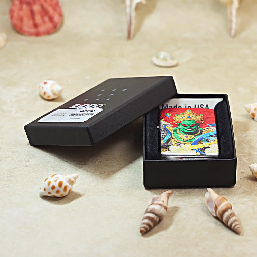 Zippo Multi-Hue Decorated Wrathful Acala Wisdom King - CS20