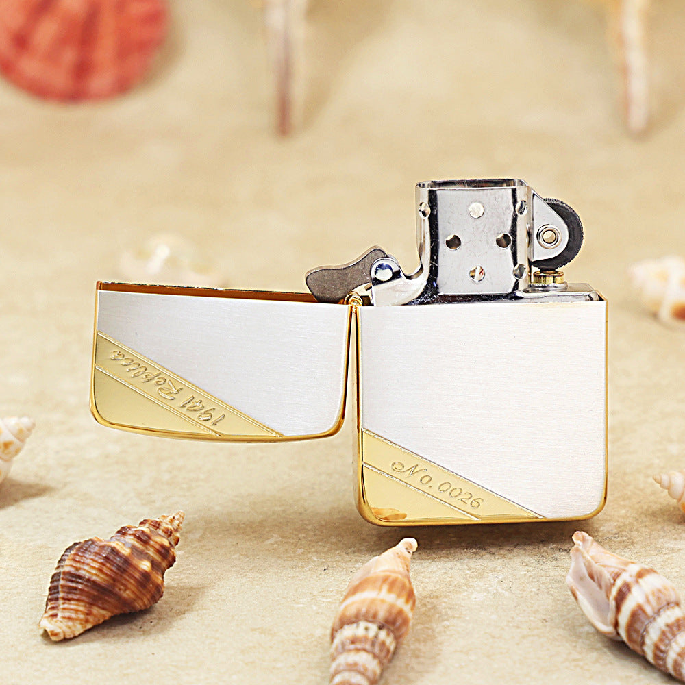 Zippo Replica Gold & Argent Classic - 1941-DS07