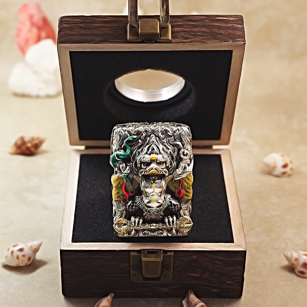Zippo Vintage Argent Garuda Great Golden-Winged Peng Case Case - CM84
