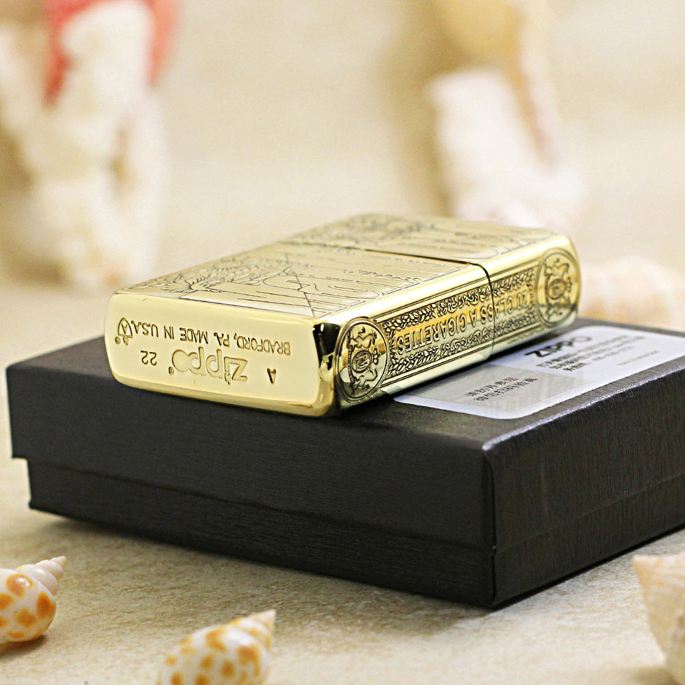 Zippo Marlboro Ornamental Engraved - MC25
