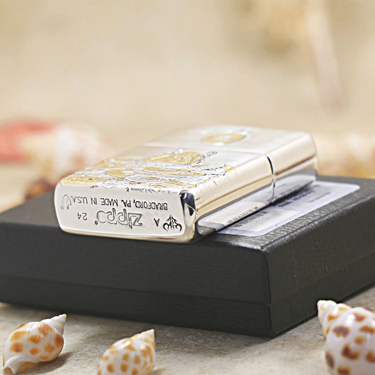 Zippo Dual-Finish 'Zhong Kui' Protector of Riches Version - 162-DS63