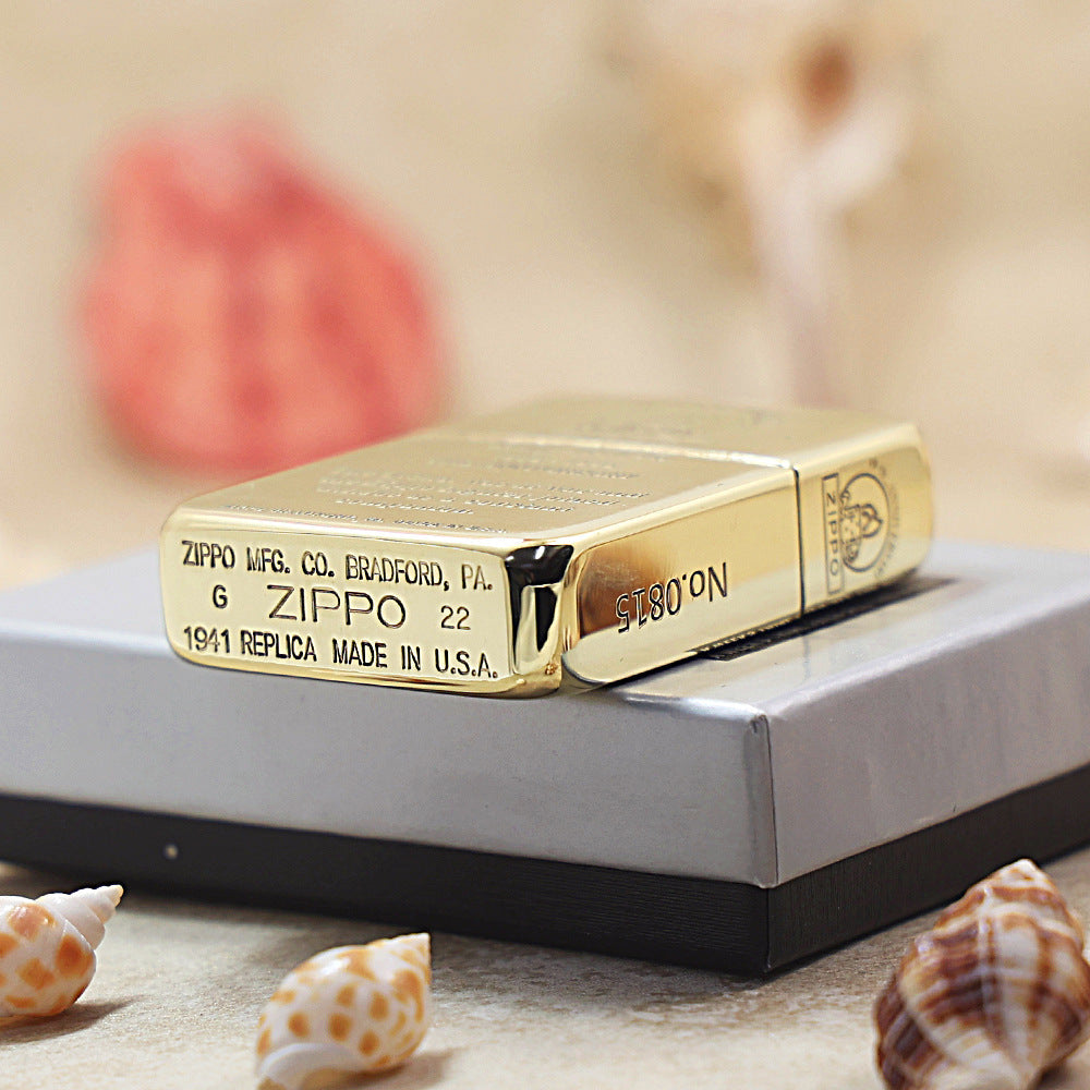 Zippo Premium Shine Bronze 10th Anniversary - CC101