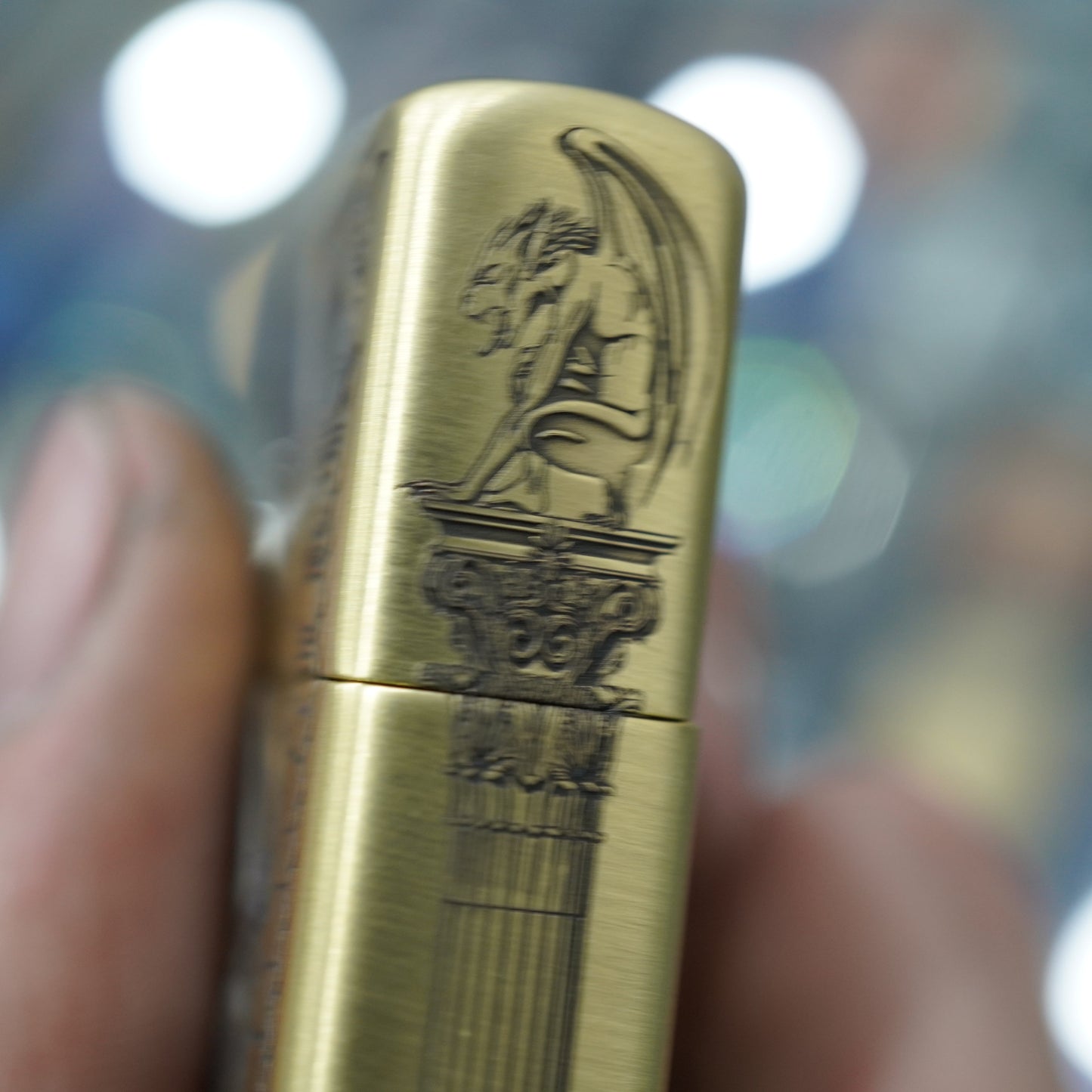 Zippo Heavy-duty Vintage Bronze 'Masonic All-Seeing Eye' - CC11