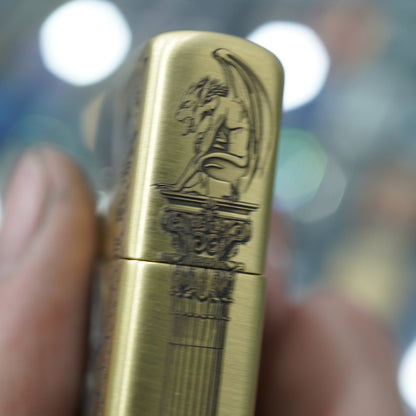 Zippo Heavy-duty Vintage Bronze 'Masonic All-Seeing Eye' - CC11