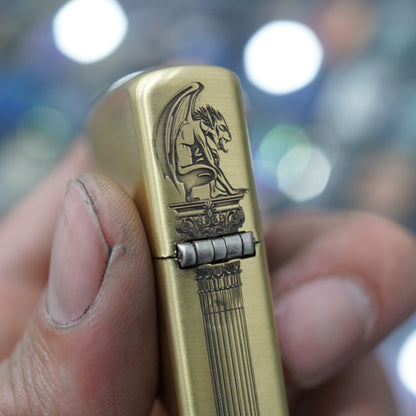 Zippo Heavy-duty Vintage Bronze 'Masonic All-Seeing Eye' - CC11