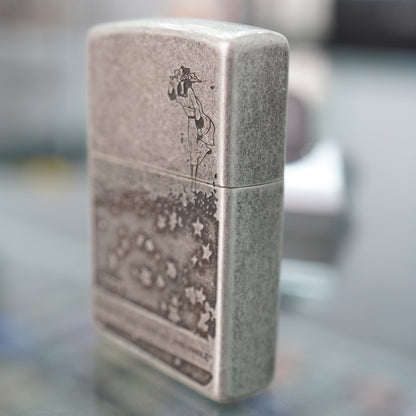 Zippo Vintage Argent Lady in the Wind - DS154