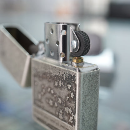 Zippo Vintage Argent Lady in the Wind - DS154