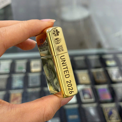 Zippo Armor World Cup 2026 Limited Edition Brass Lighter - 169WC