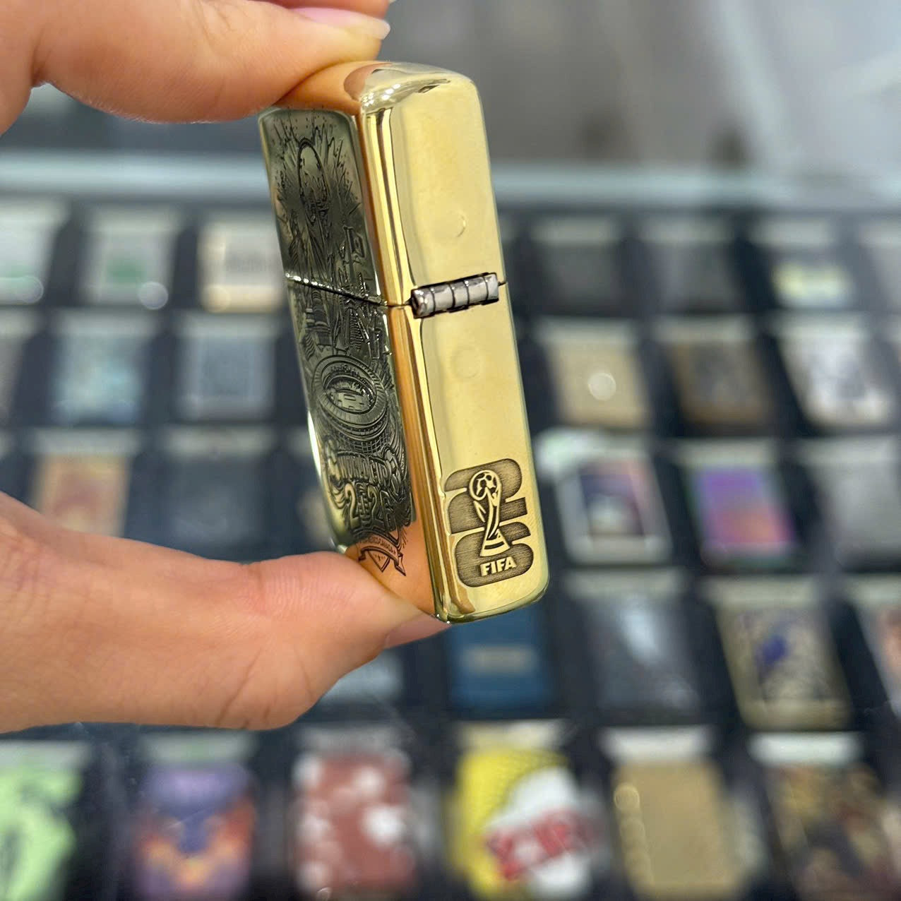 Zippo Armor World Cup 2026 Limited Edition Brass Lighter - 169WC