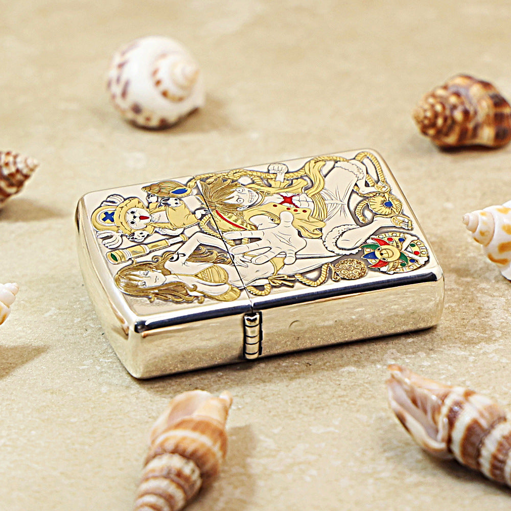 Zippo Straw Hat Pirates-One Piece Engraving 162-DS238