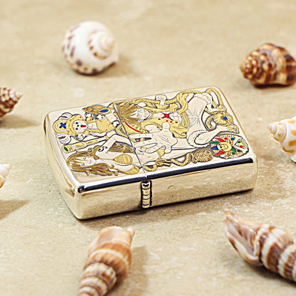 Zippo Straw Hat Pirates-One Piece Engraving 162-DS238