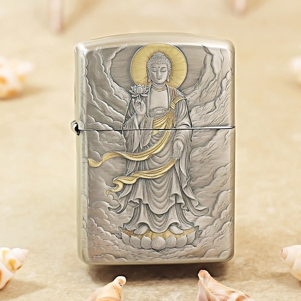 Zippo Dainichi Nyorai Embossed DS194