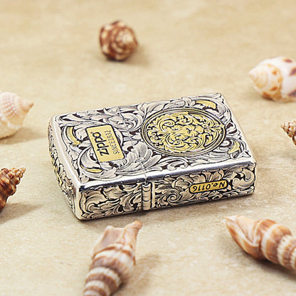 Zippo Arabesque & Two-Tone Lion Emblem 168-DS260