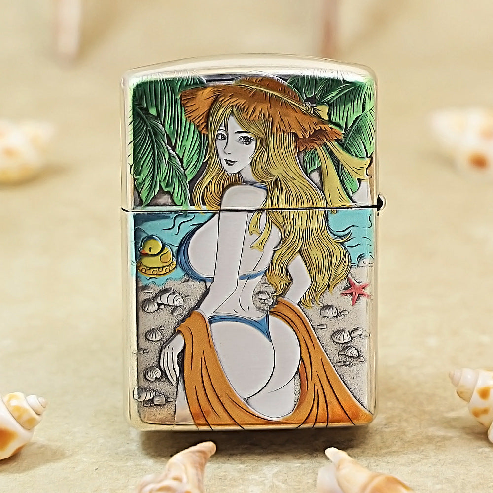 Zippo Eagle King – 3D Color-Printed Beach Beauty DS189