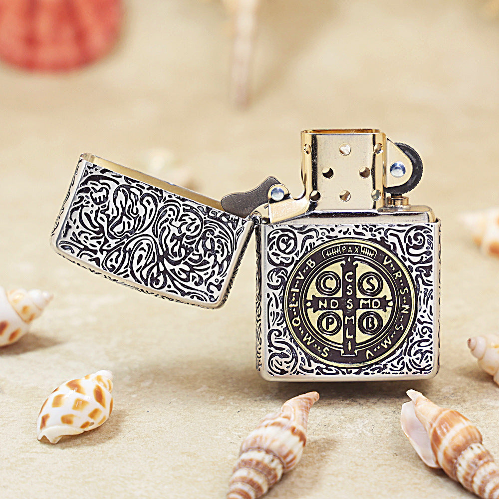 Zippo Constantine Armor Heavy Wall Lighter 168-DS284
