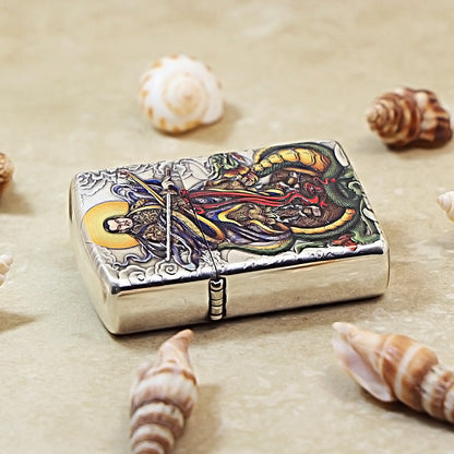 ZIPPO Dual-Sided Relief & Color-Painted Xuanwu 162-DS213