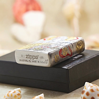 Zippo Great Master of Might Relief Engraving 162-DS264