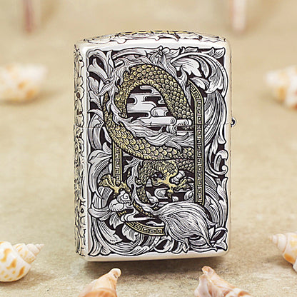 Zippo Dual-Tone Cloud Dragon DS188