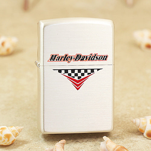 Zippo Striking Red Pattern 'Harley-Davidson' DS307