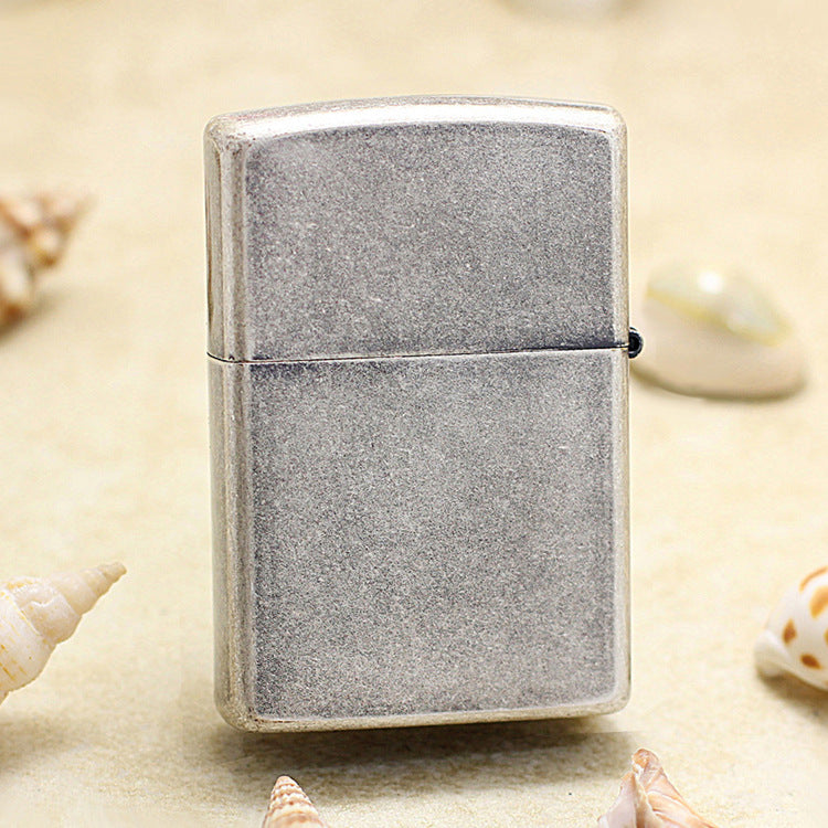 Zippo Antique Silver Crafted Douglas MacArthur Portrait DS309