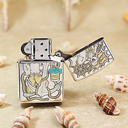 Zippo Popeye Silver-Plated Relief 162-DS258