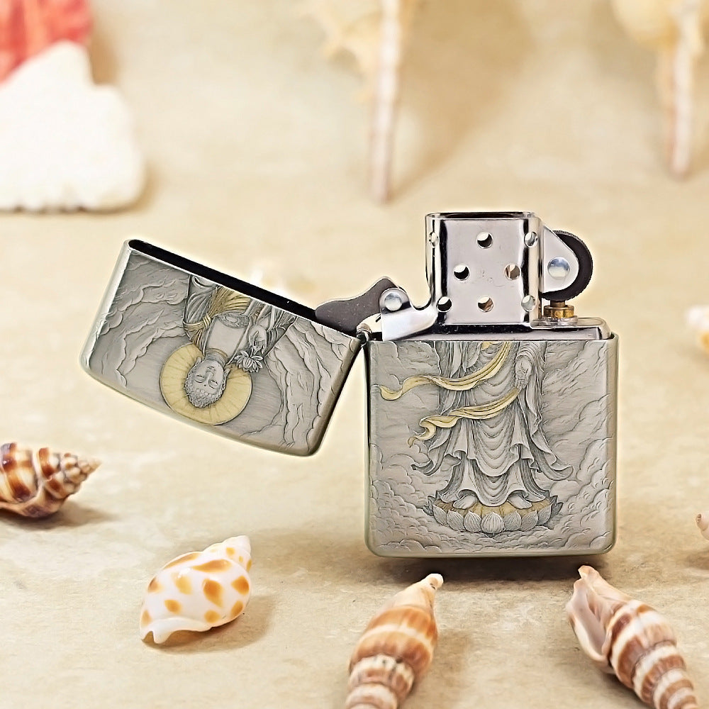 Zippo Dainichi Nyorai Embossed DS194