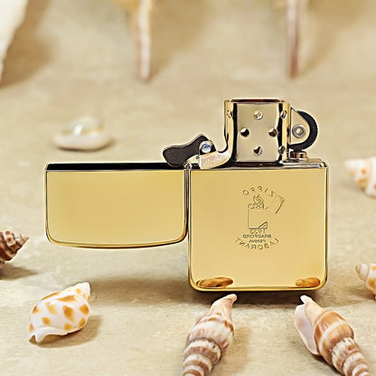 Zippo 1941 Replica Gold-Plated GGB DS197