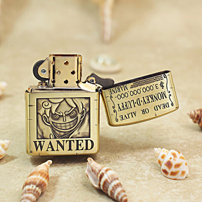 Zippo One Piece Wanted Luffy Anime Collection - 168-OP01