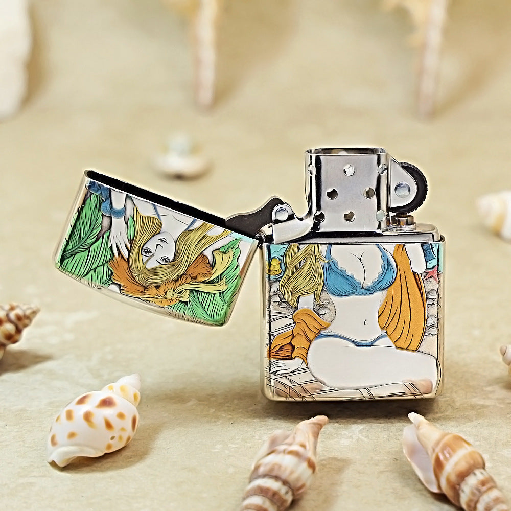 Zippo Eagle King – 3D Color-Printed Beach Beauty DS189