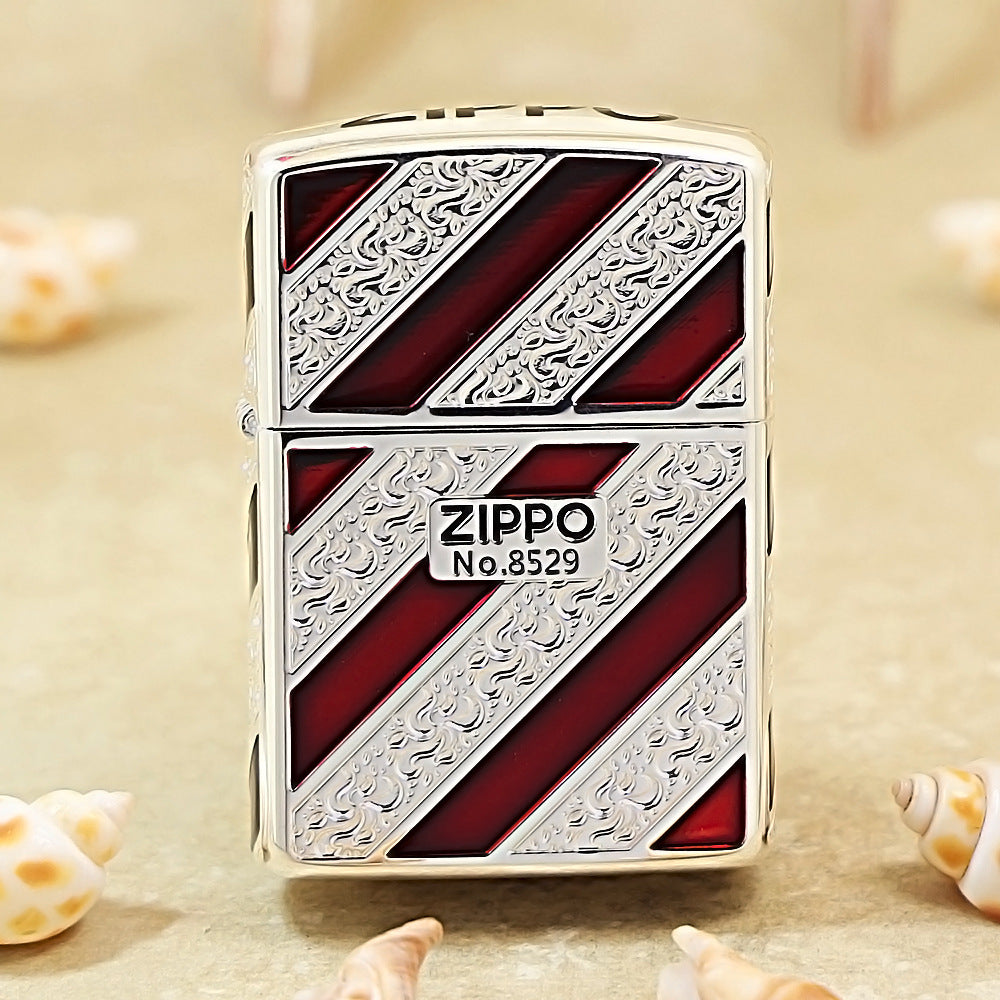 Zippo Classic Japanese Style Botanical Vine Pattern 162-DS184