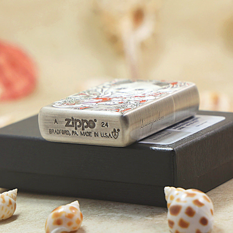 Zippo Kungfu Panda 'Holy Monk' Engraved 162-DS305