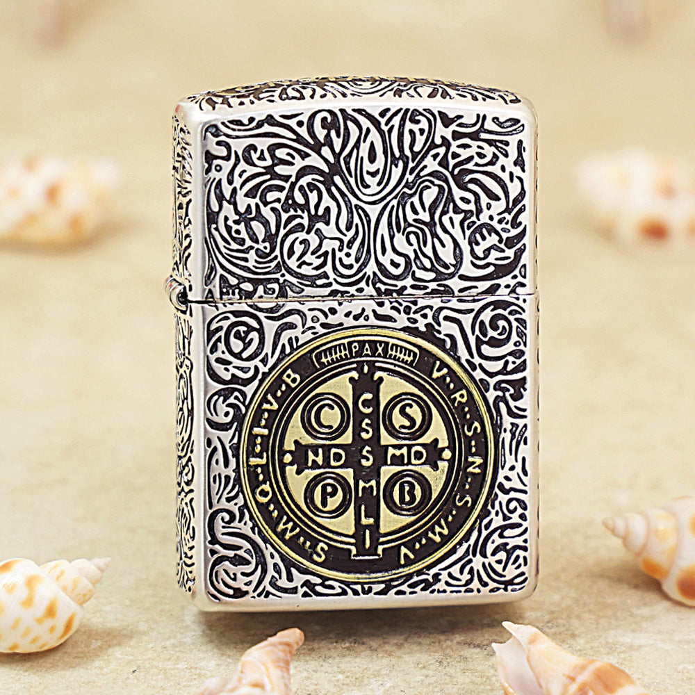 Zippo Constantine Armor Heavy Wall Lighter 168-DS284