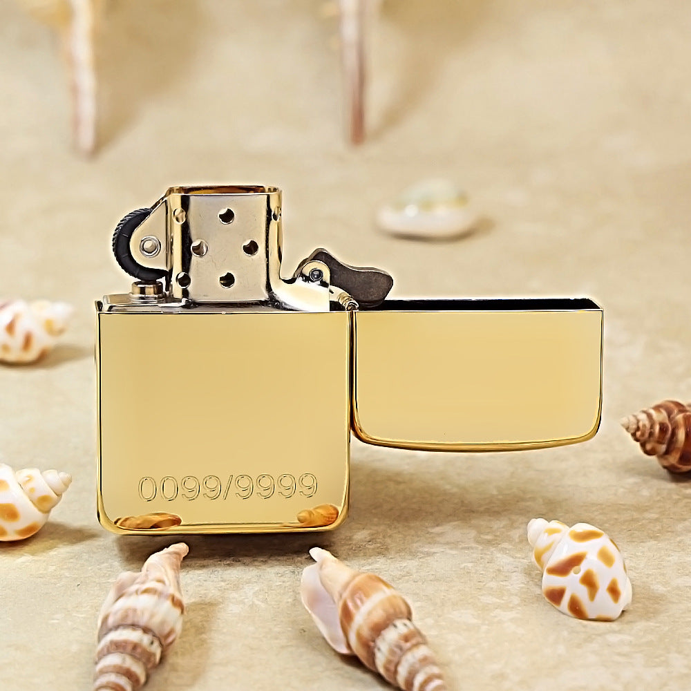 Zippo 1941 Replica Gold-Plated GGB DS197