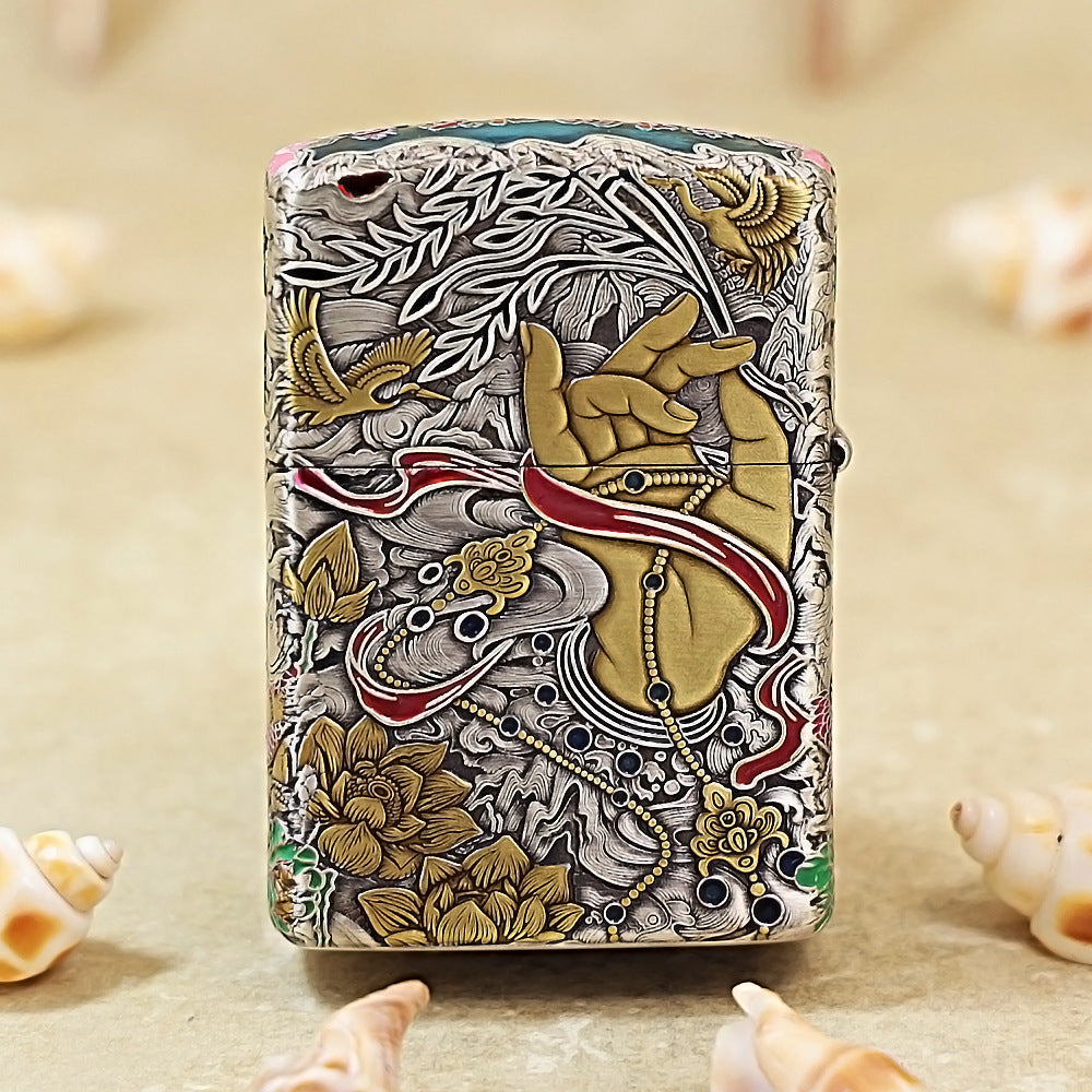 Zippo Armor Auspicious Guanyin 162-DS249