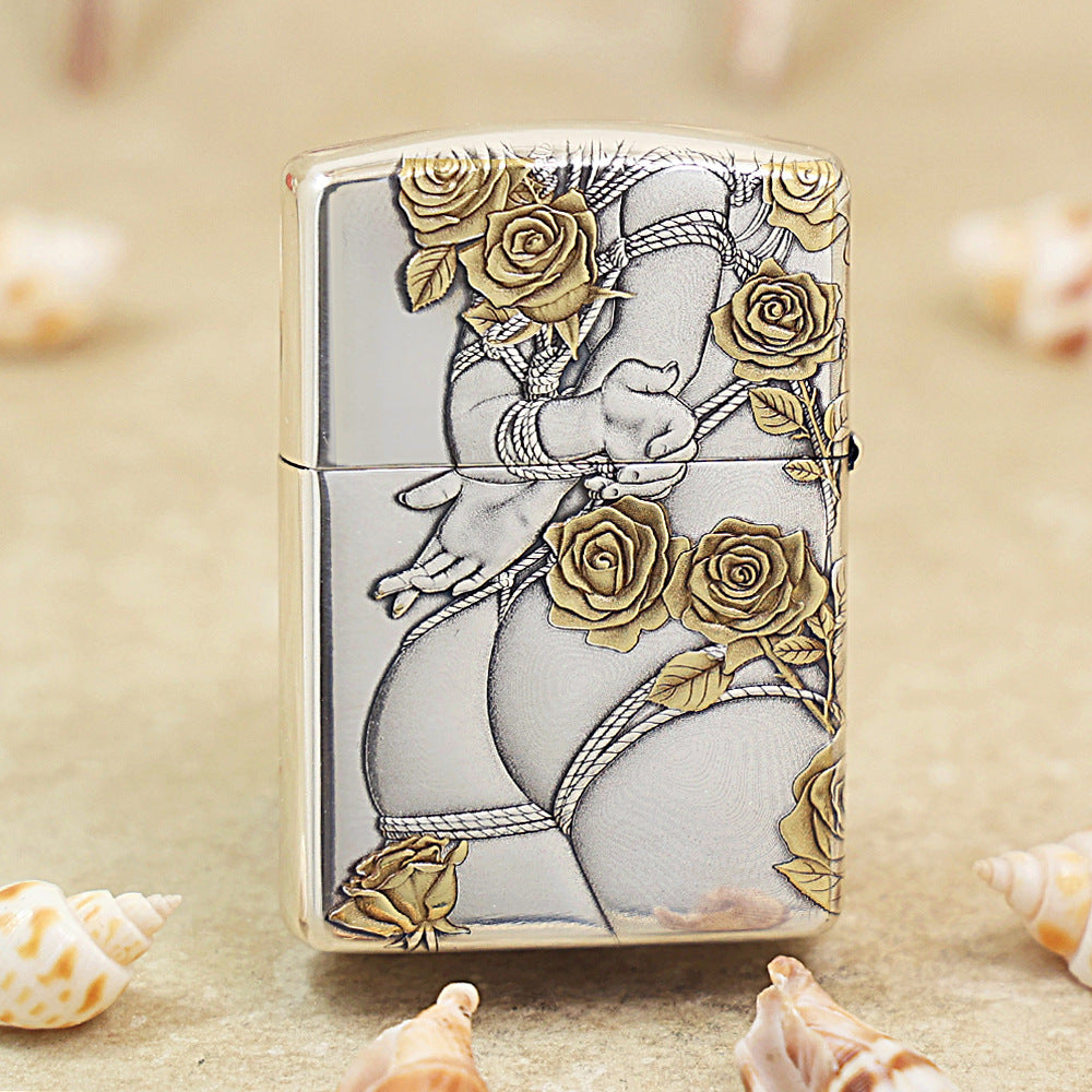 Zippo Armor Rose Girl 162-DS206