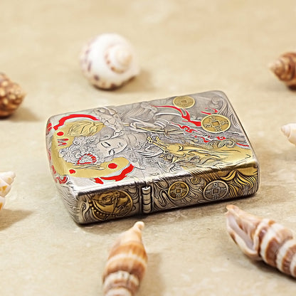 Zippo Great Master of Might Relief Engraving 162-DS264
