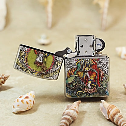 Zippo Embossed Ksitigarbha Bodhisattva 162-DS217
