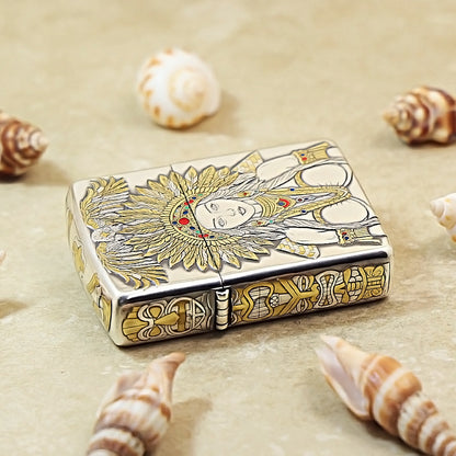 Zippo Detailed Colored Indian Goddess Motif 162-DS224