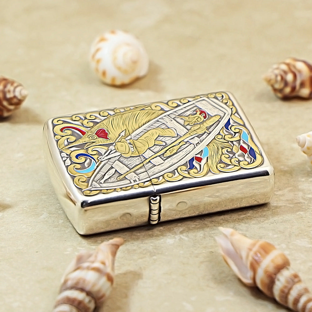 Zippo Old Fisherman & Scorpion 162-DS225