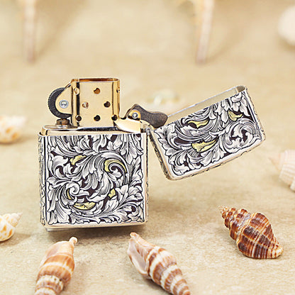 Zippo Arabesque & Two-Tone Lion Emblem 168-DS260