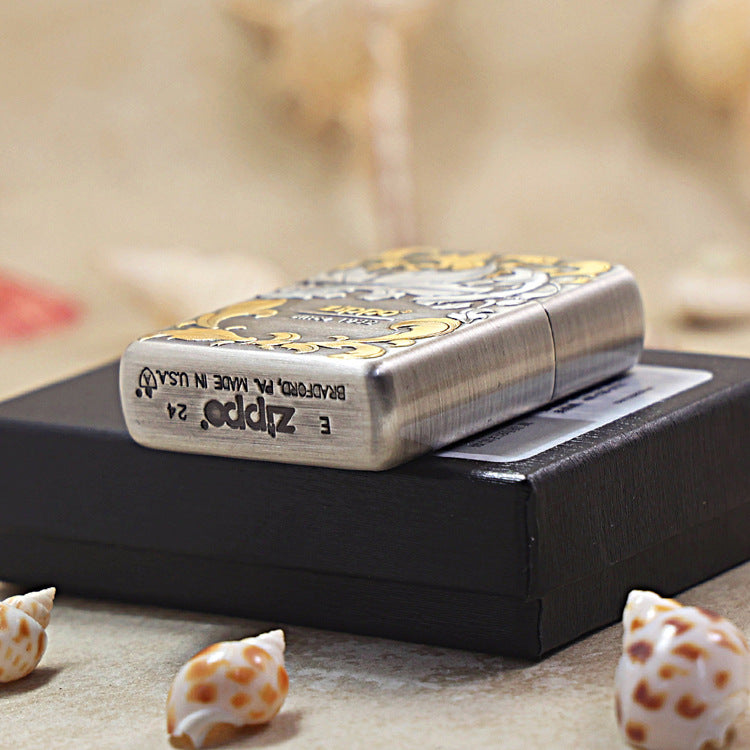 Zippo Armor Dual-Tone Arabesque 162-DS302